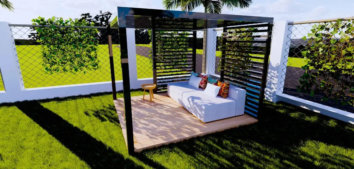 Gazebo of farmhouse in indore bhopal highway